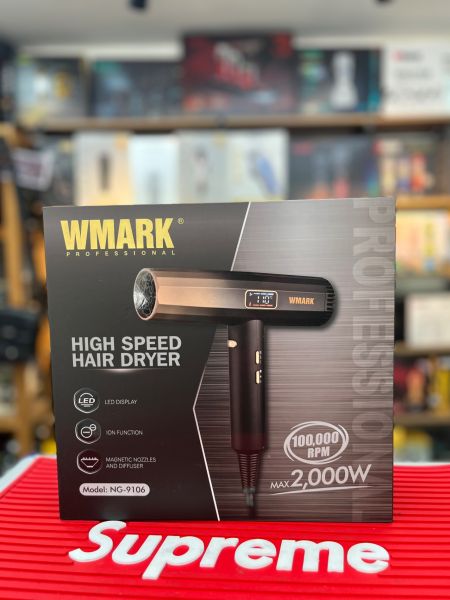 Planeta del barbero - secador wmark 9106