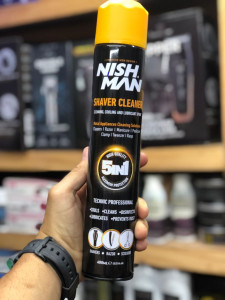 Planeta del barbero - desinfectante nish man