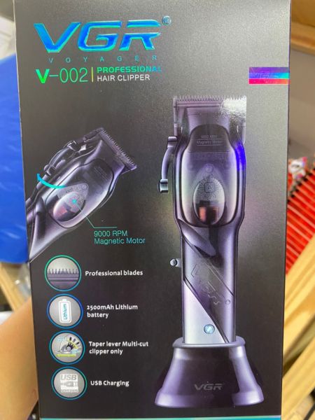 Planeta del barbero - maquina vgr 002  inalambrica magnética