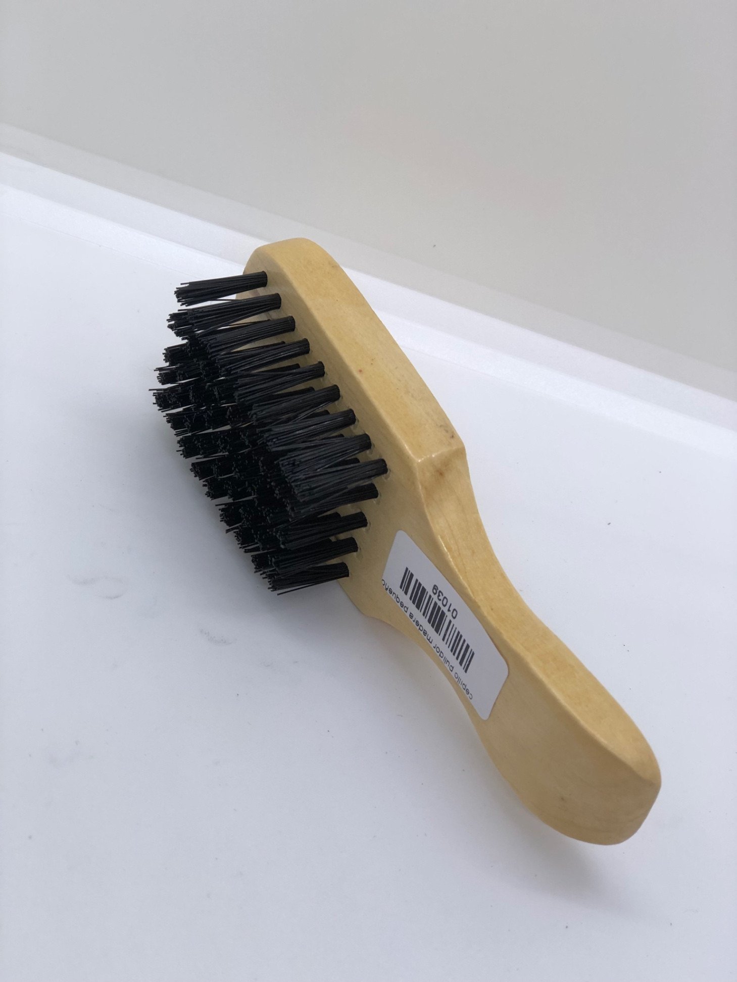 Planeta del barbero - cepillo pulidor madera pequeño