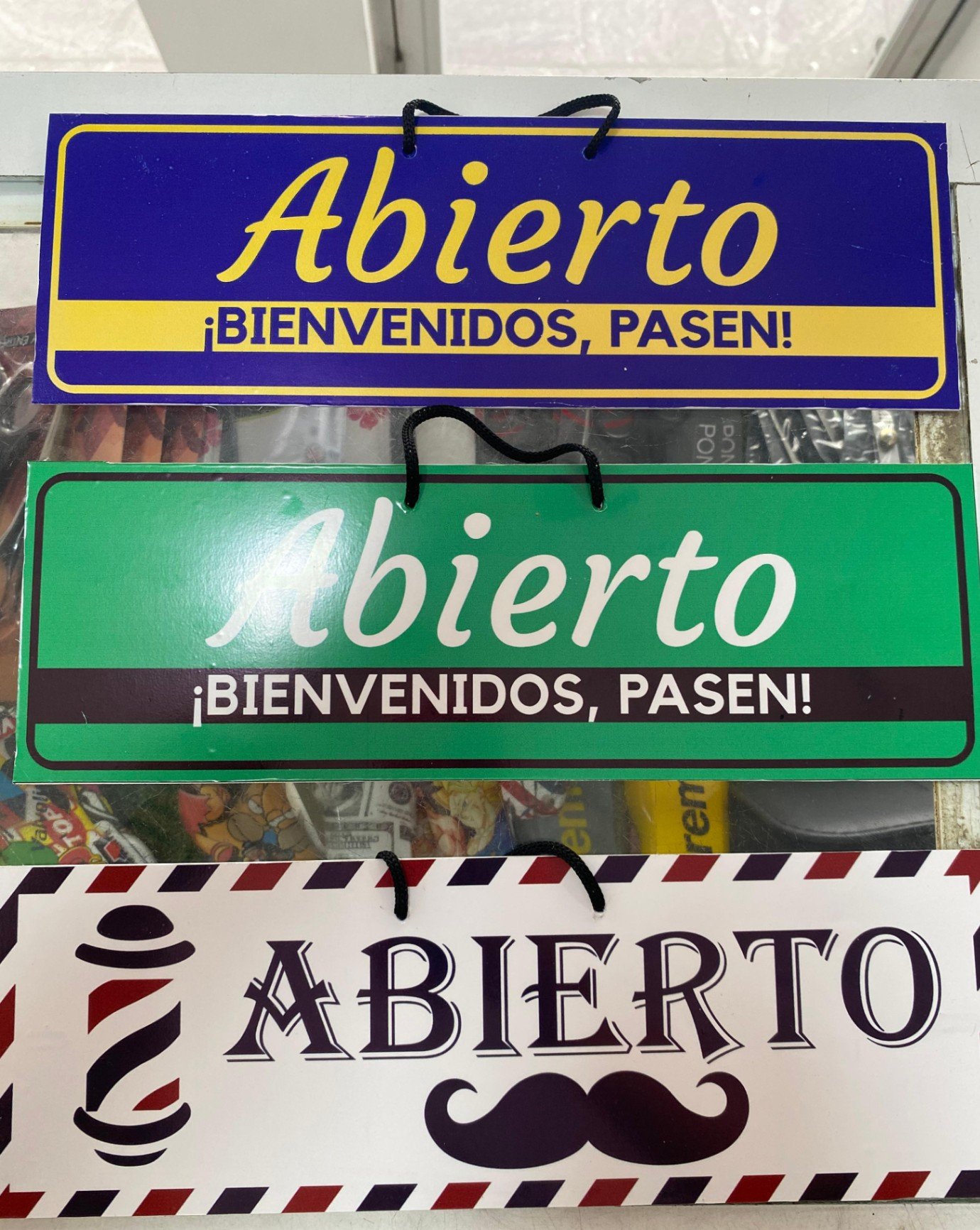 Planeta del barbero - Aviso abierto y cerrado