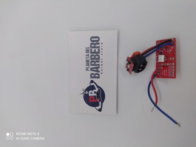 Planeta del barbero - Tarjeta de inalabrica whall