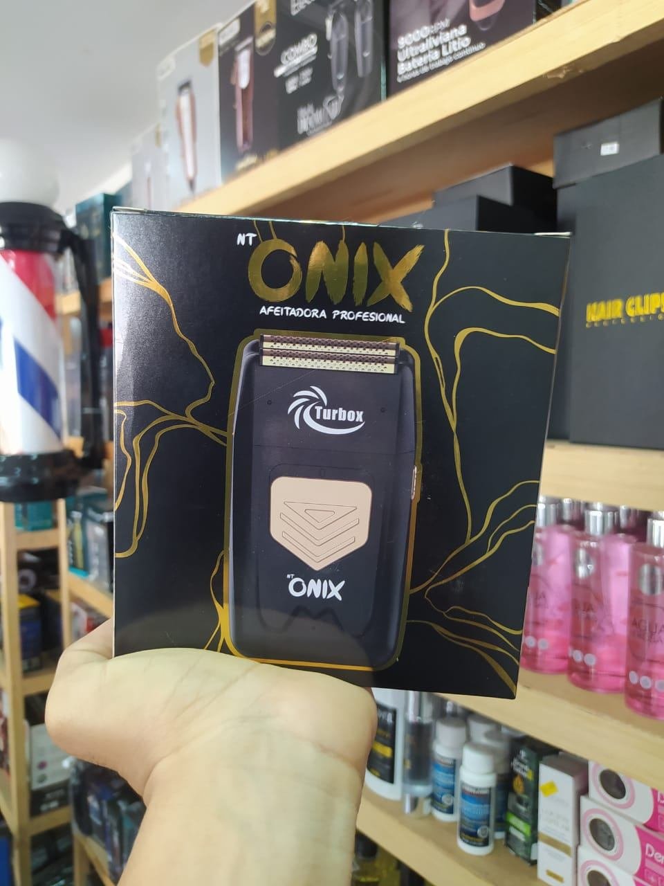 Planeta del barbero - maquina shaver onix