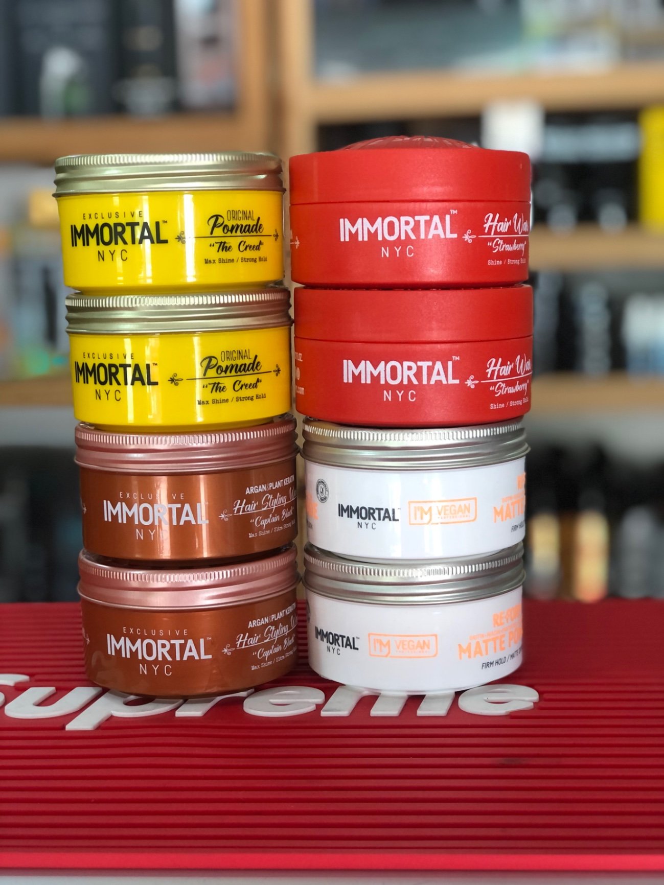 Planeta del barbero - cera IMMORTAL NYC