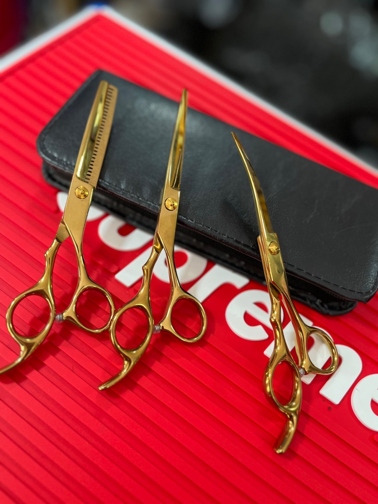 Planeta del barbero - kit de tijeras x 3