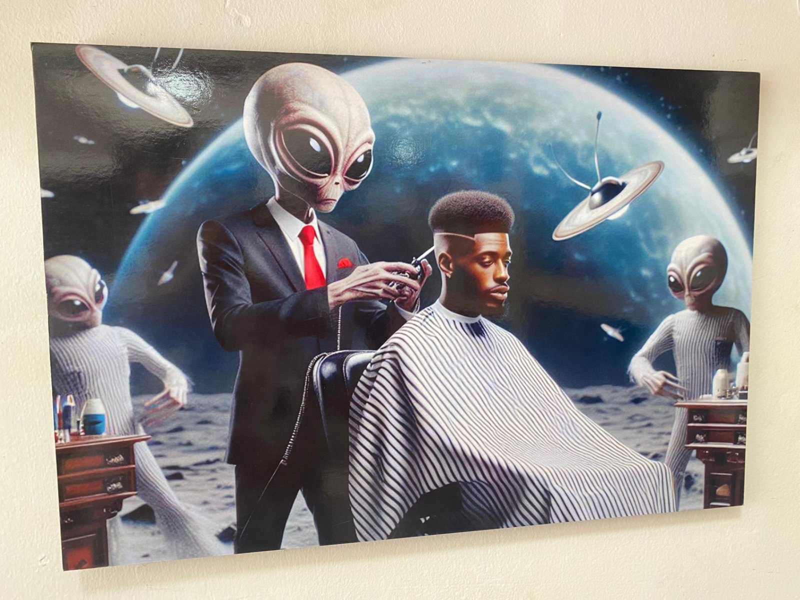 Planeta del barbero - Cuadros decorativos