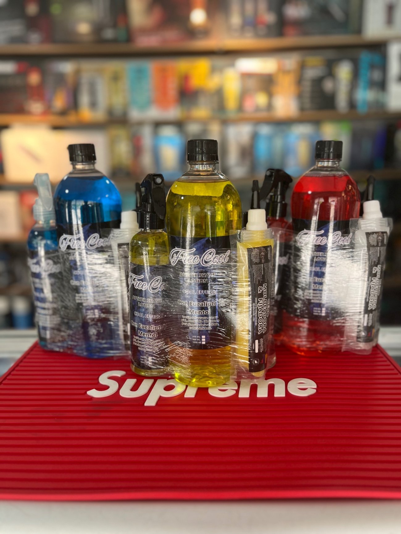 Planeta del barbero - combo de locion free cool