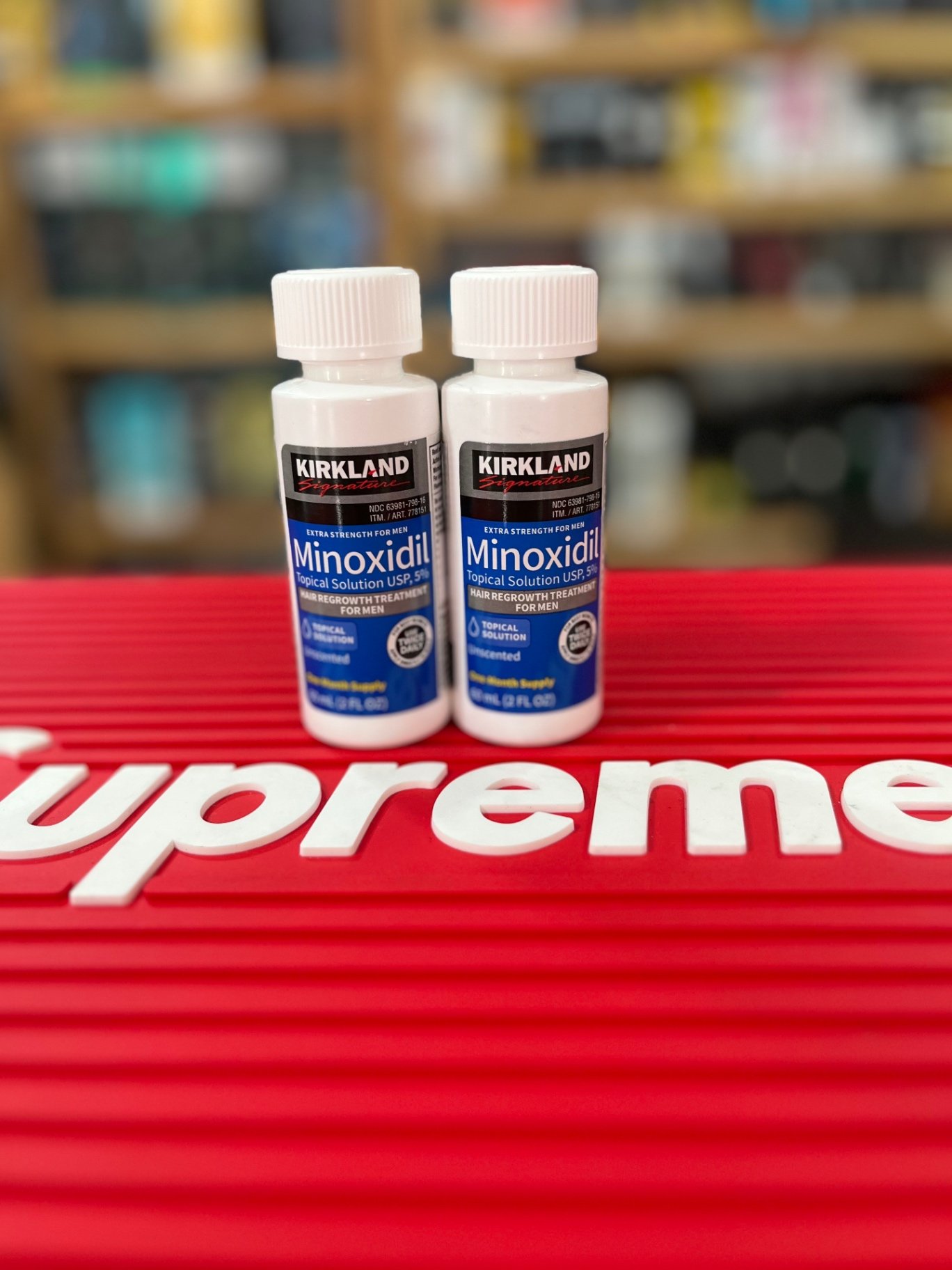 Planeta del barbero - Minoxidil kirkland