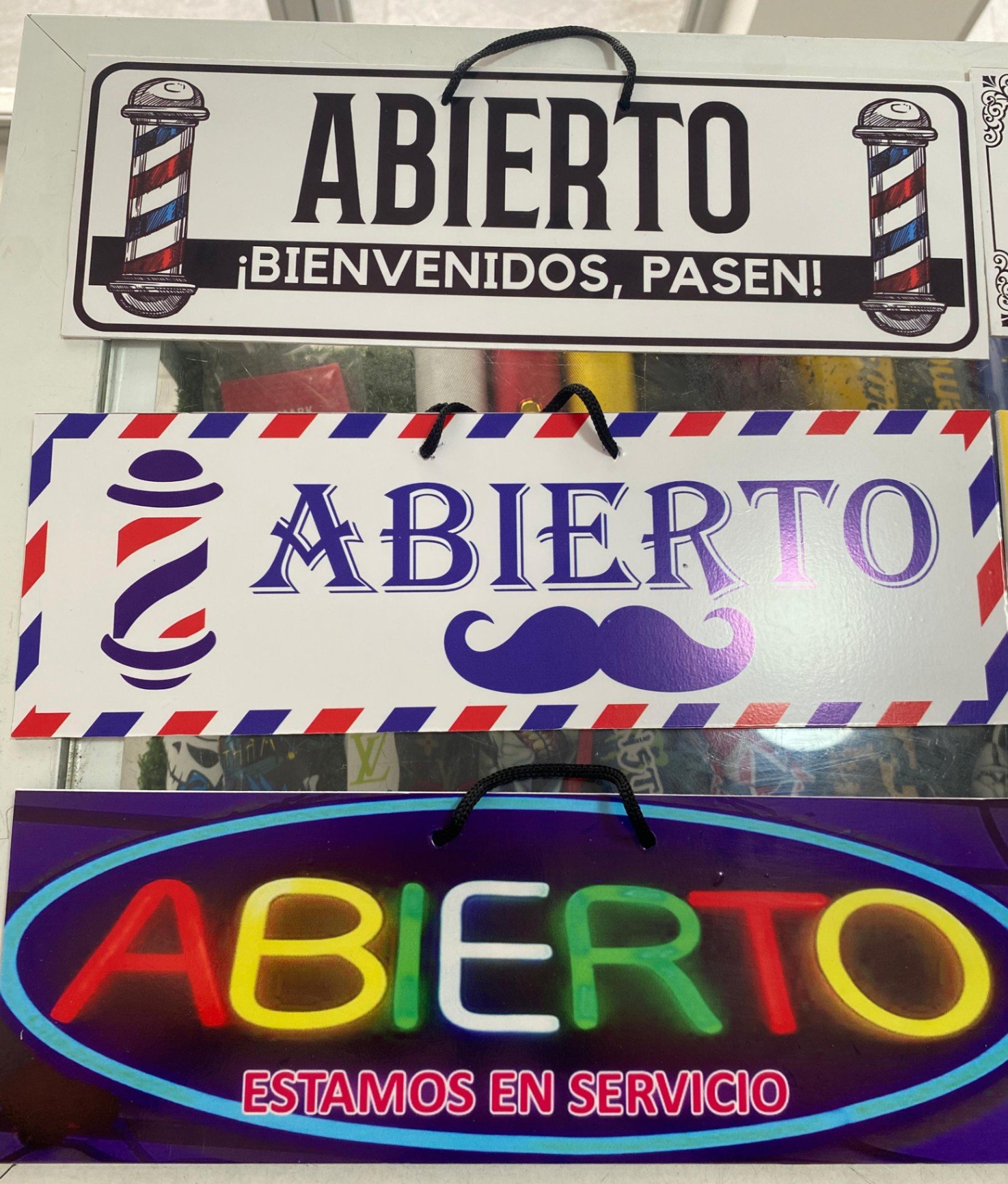 Planeta del barbero - Aviso abierto y cerrado