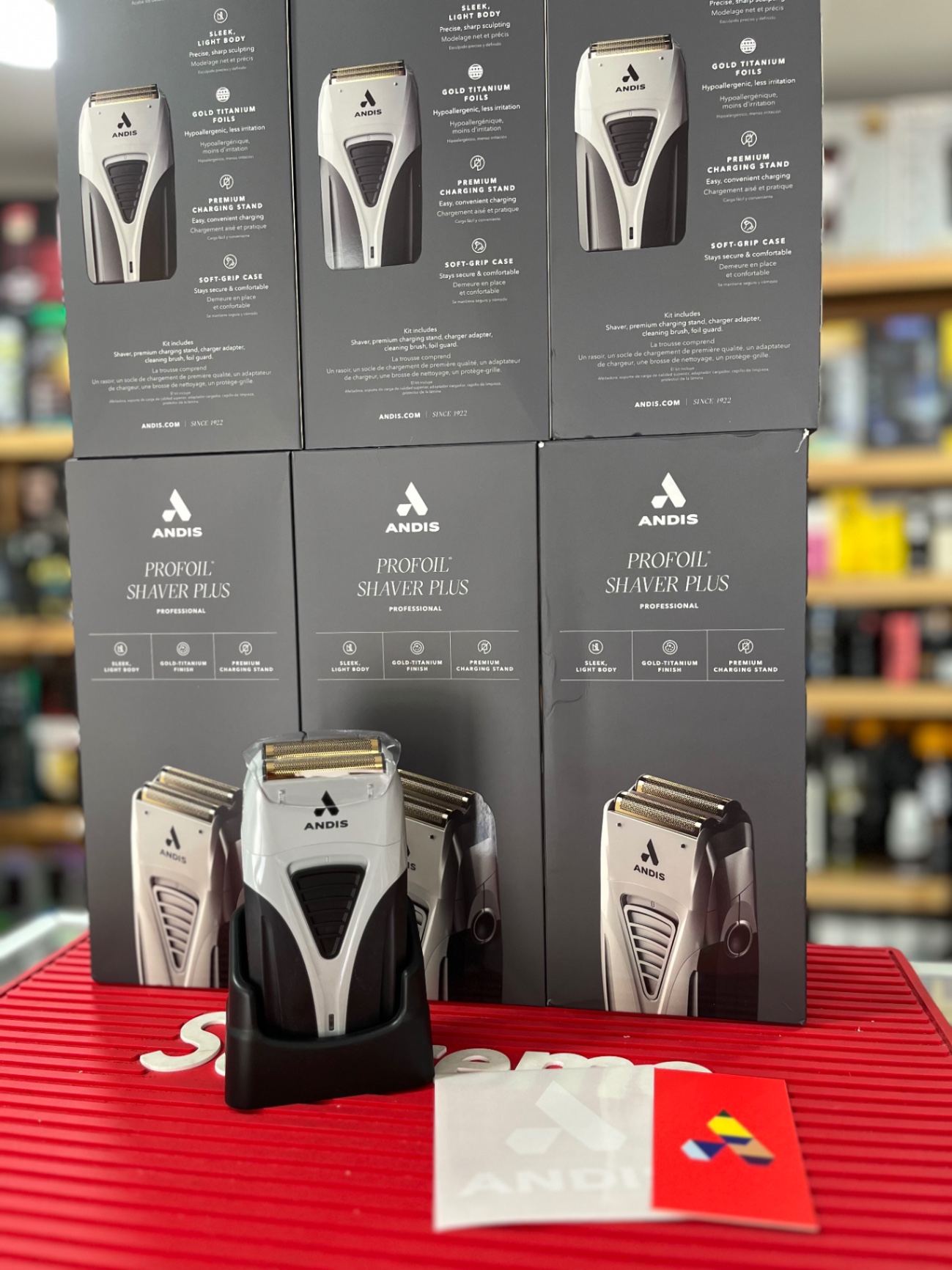 Planeta del barbero - Maquina Shaver andis plus