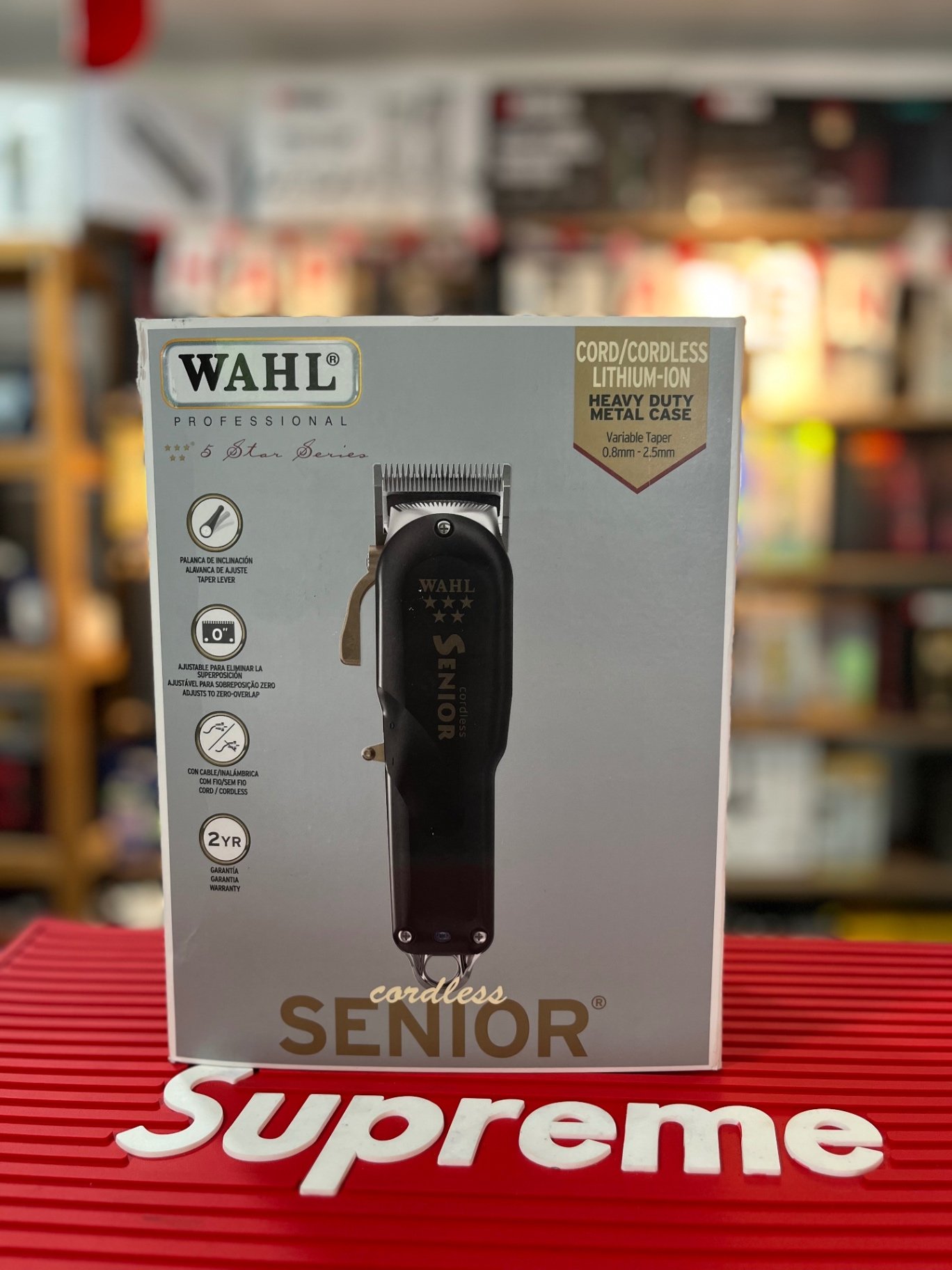 Planeta del barbero - Máquina senior inalámbrica