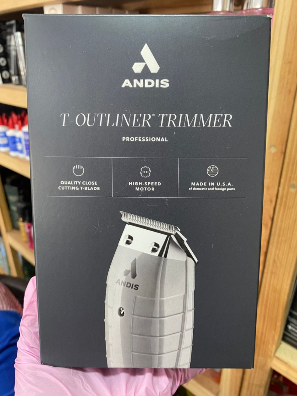 Planeta del barbero - maquina patillera t outilner andis
