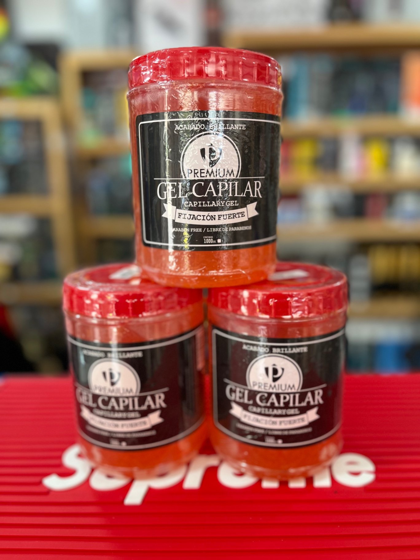 Planeta del barbero - Gel premium extra fuerte litro