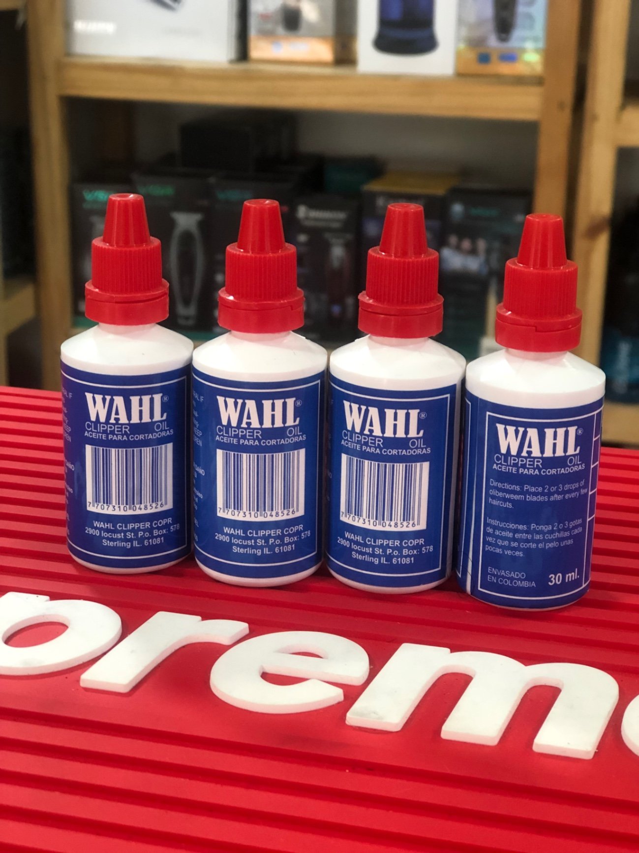 Planeta del barbero - Aceite pequeño wahl