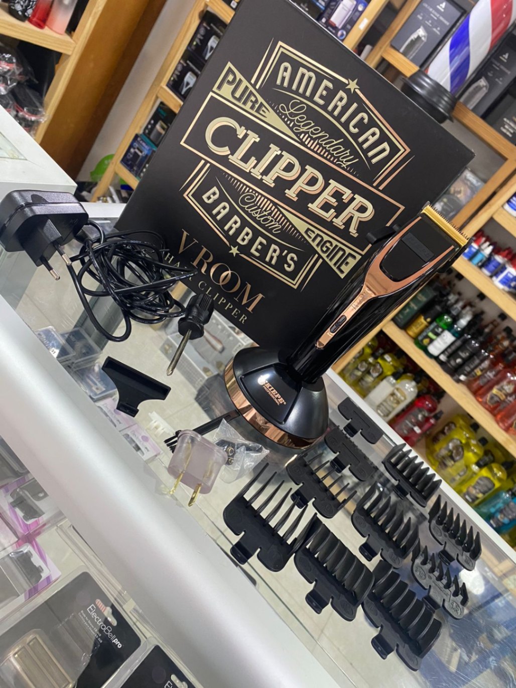 Planeta del barbero - maquina vroom kiepe