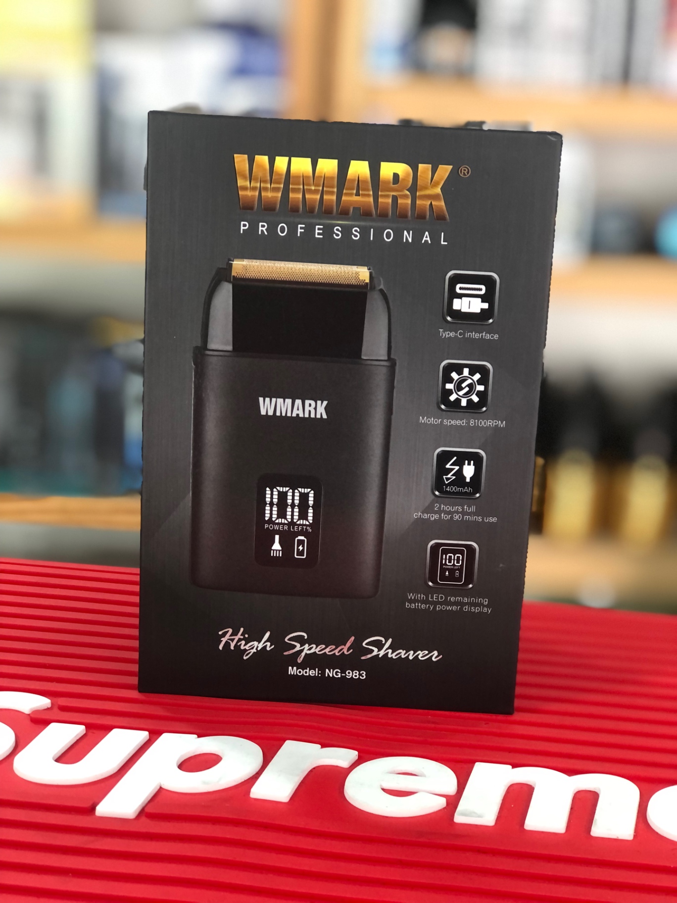 Planeta del barbero - maquina wmark shaver  983