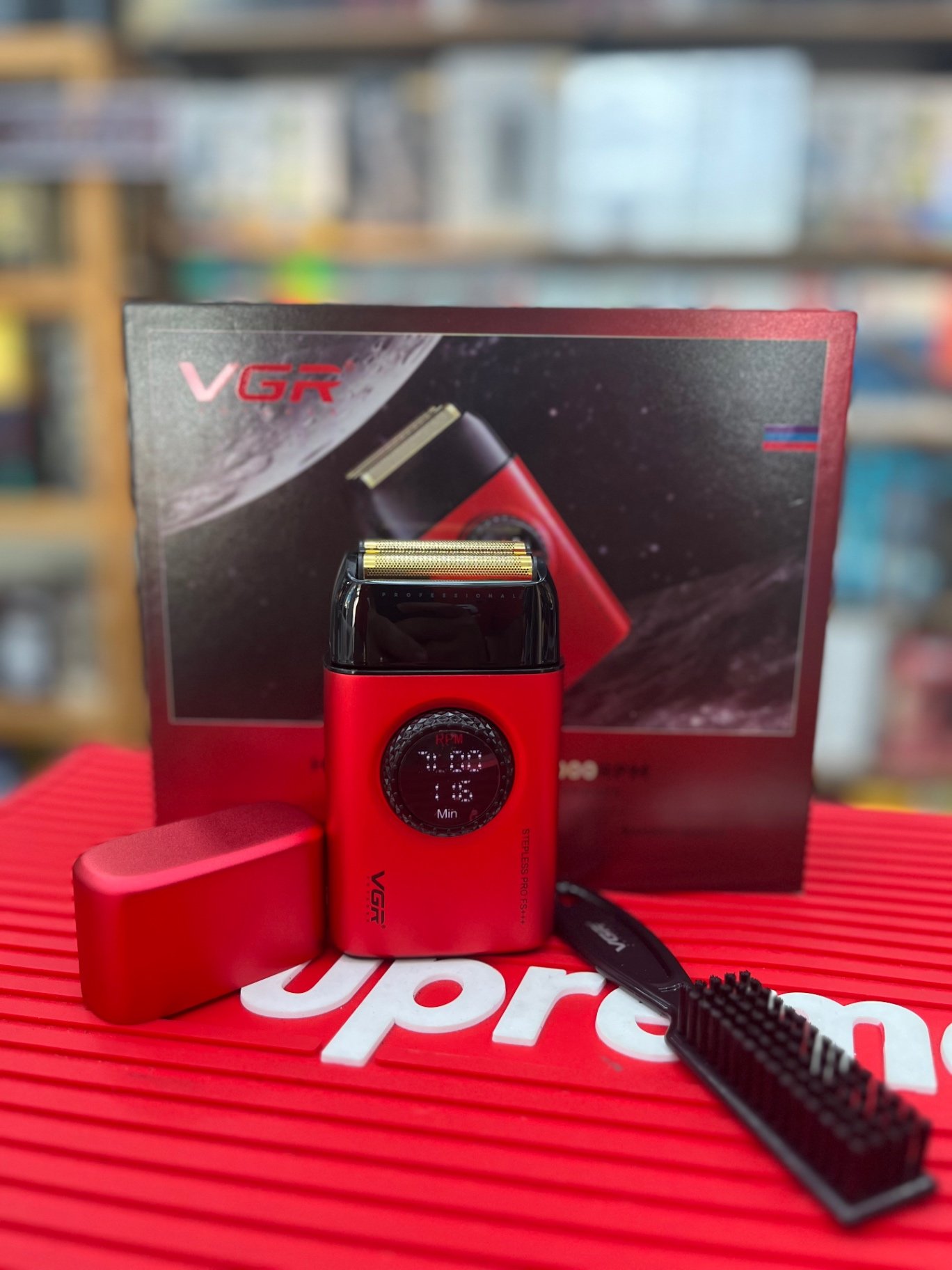 Planeta del barbero - maquina shaver vgr 378